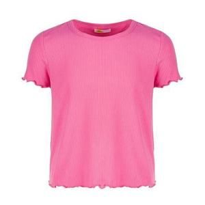 Epic Threads Girls Solid Ribbed T-Shirt, Created for Macy's - Pop Pink
